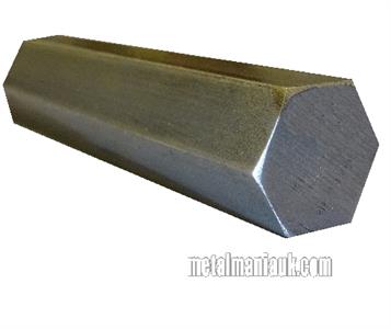 Buy Steel hexagon bar 1 inch A/F EN1A spec Online