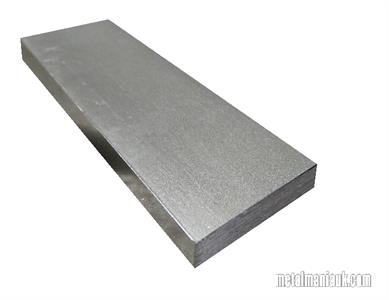 Buy Bright flat mild steel bar 60mm x 10mm Online