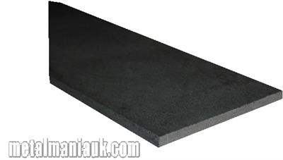Buy Black flat steel strip 40mm x 3mm Online
