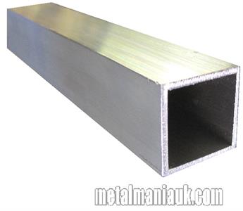 Buy Aluminium box section 6063T6 spec 25mm x 25mm x 2mm Online