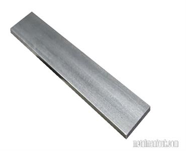 Buy Bright flat mild steel bar 40mm x 5mm Online