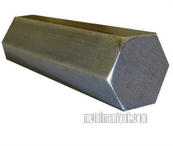 Buy Steel hexagon bar 27mm A/F EN1A Leaded Online