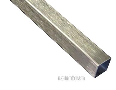 Buy Stainless steel box section 304 DSC spec 45mm x 45mm x 1.5mm wall Online