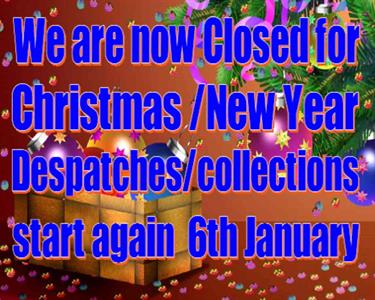 Buy We are now closed for Christmas/New Year, despatches will start again Monday 6th January 2025 Online