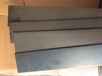 Flat steel strip 75mm x 3mm  x 1mtr -4 in pack