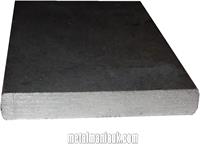 Black Flat steel strip 130mm x 10mm