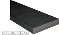 Black Flat steel strip 40mm x 8mm