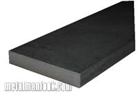 Black Flat steel strip 50mm x 10mm