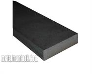 Black flat steel strip 40mm x 10mm