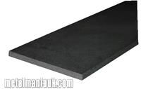 Black Flat steel strip 50mm x 3mm